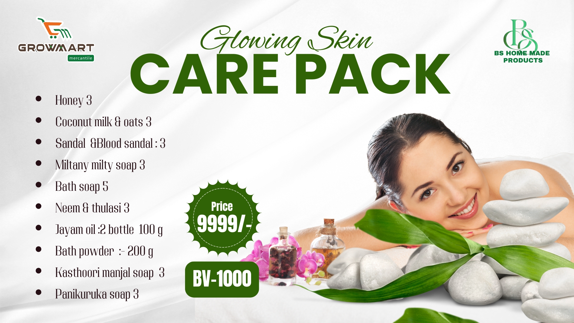 Glowing Skin Care Pack